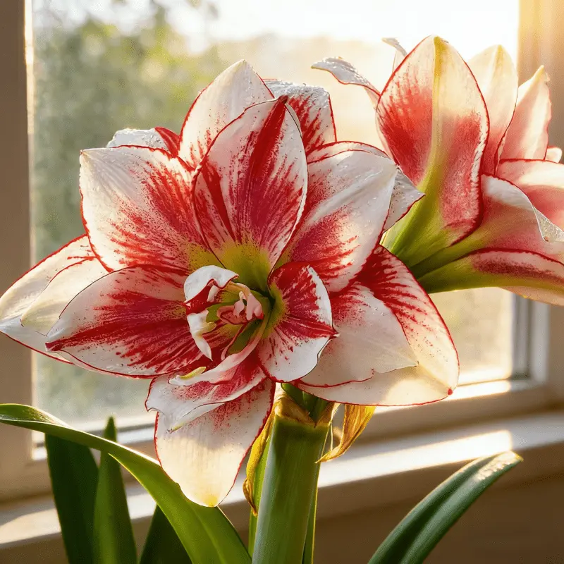 Amaryllis Bulbs - Novice-Friendly, Easy-to-Grow for Indoor Planters & Outdoor Garden Planting