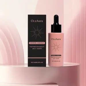 OceAura Sun Tanning Serum – For Wheat & Bronze Tan, Moisturizing & Nourishing Tanning Essence