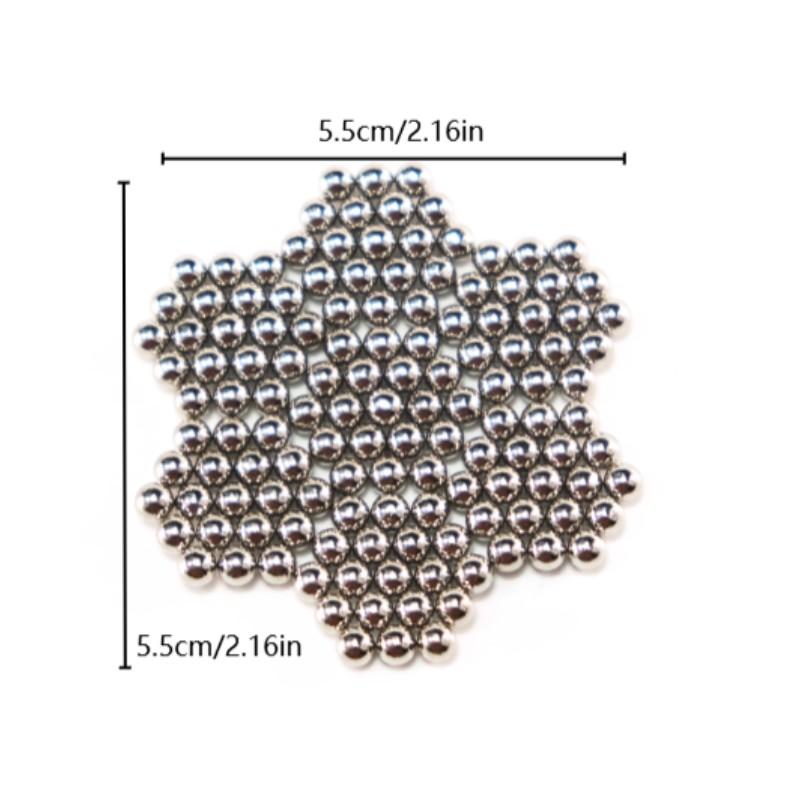 Magnetic Buck Ball Ornament, DIY Home Decor Gift, Fridge Decoration Piece, Fridge Magnets, Perfect for Personalized Gifts & Creative Projects