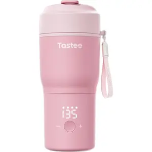 Tastee Heated Coffee Mug – 12oz Portable Travel Mug with 1℉ Precise Temperature
