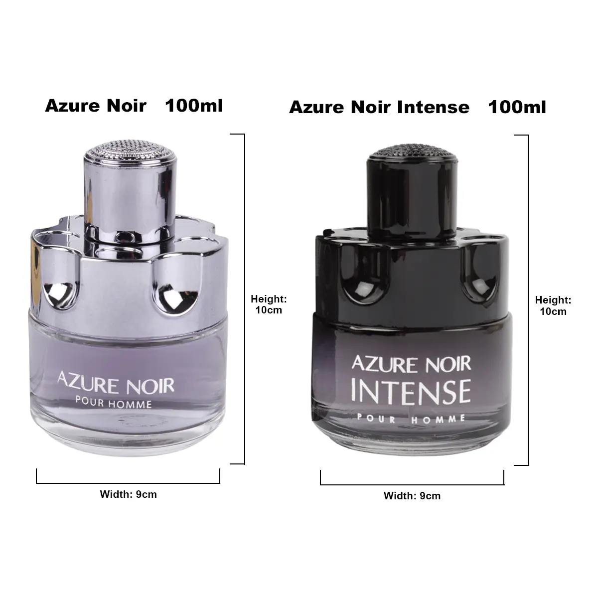 Men's Cologne Bundle - Noir Pour Homme and Noir Intense Natural
