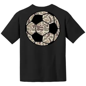 Camo Soccer Youth T-Shirt, Soccer Shirt, Baller Lifestyle Outfits, Youth Shirt, Youth Clothes, Trending Kids Shirt, Youth Outdoor Clothing, Back to School Shirt, Holiday shirt, Gift for Boys and Girls, Birthday Gift, Holiday shirt