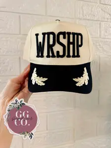 WRSHP Puff Embroidered Hat