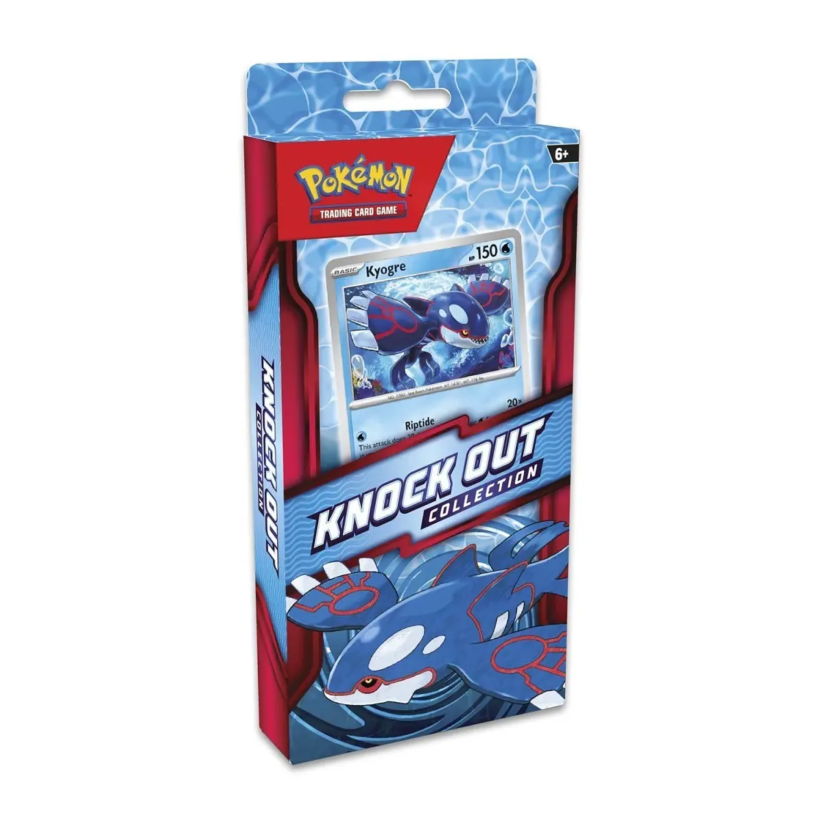 Pokemon Kyogre Knock Out Collection [2 Booster Packs & Sticker Sheet]