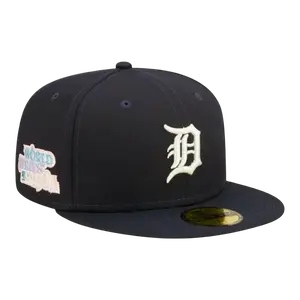 New Era Detroit Tigers Pop Sweat Men Fitted Hat Navy