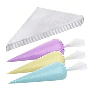 Piping Bag (100pcs), Triangular Baking Bag, Baking Piping Bag, Decorating Tool For Cake, Cookie, Pastry