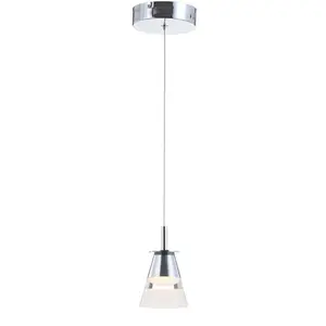 JONATHAN Y Nova Contemporary Cord Plug-In or Hardwired LED Pendant; for Living Room,Bedroom, Kitchen, Office