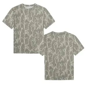 Mossy Oak Camo T-Shirt, 3D Hunting T Shirt, All Season, Gift for Boyfriend, Husband, Friend, Family, Camo All Over Print Shirt