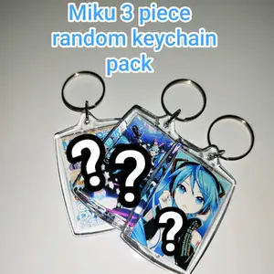 Miku Miku Keychain Pack - Perfect for Fans of Miku and J-Pop