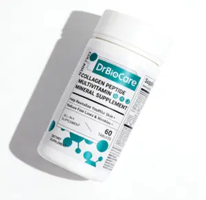 DrBioCare Edible Complete Dietary Supplement - Collagen, D3, C, Probiotics, B Vitamins & Multivitamins (Health, Nutrition & Beauty Support)