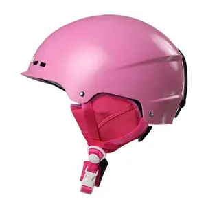 New Winter Adult Women Snowboard Helmet, One-Piece Skate Ice Ski Safety Helmet, Unisex Size 56-60 Cm, All-In-One Design, Sports Protective Gear