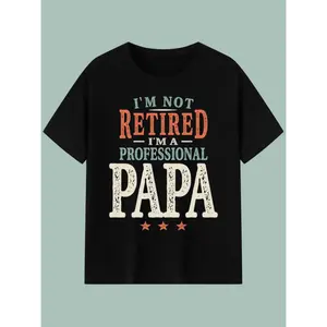 Summer t Shirts Professional Papa T-Shirt - Comfortable & Casual, Perfect for Dad/Grandpa, Great Gift Idea, Available in Multiple Sizes