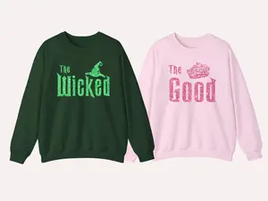 Elphaba and Glinda Bestie Wicked Shirt, The Wicked The Good Changed For Good Shirt, Defy Gravity Wizard shirt, The Wicked Matching Shirt