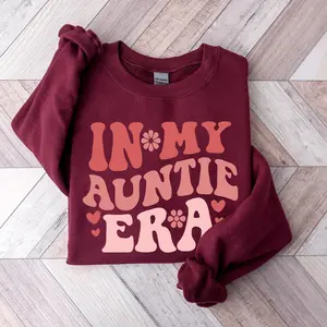 In My Auntie Era Sweatshirt, Best Aunt Era Hoodie, Eras T-Shirt, Aunt T-Shirt, Baby Pregnancy Announcement for Aunt, Gift for Aunt