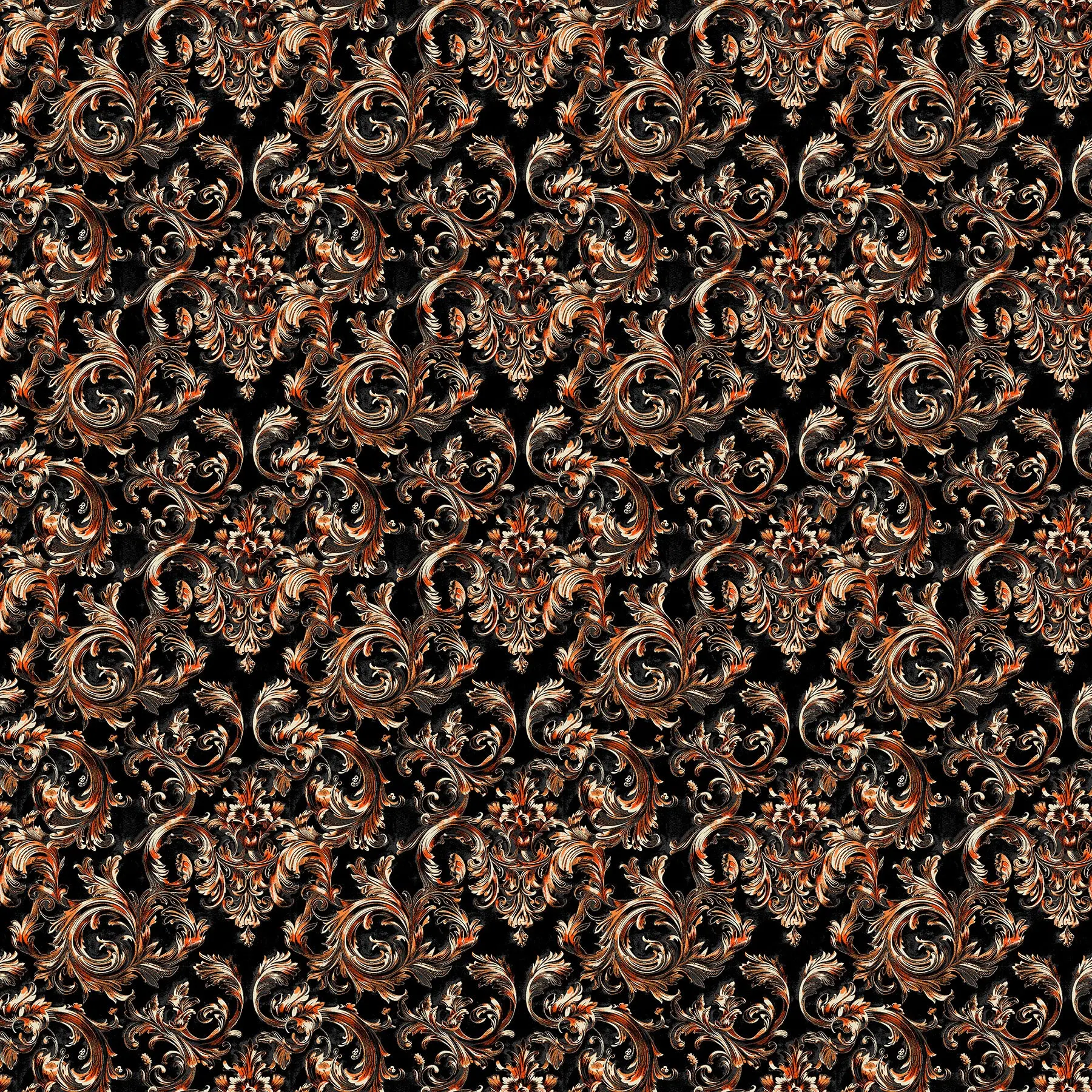 Fabric Patrick Lose Halloween Flourish Haunted Hollow by the Quarter Yard 10715-99