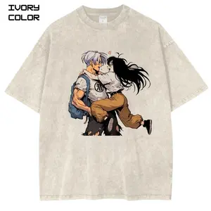 Trunks Couple Graphic T-shirt, DBZ  Shirt, Vintage Anime Streetwear Tee, Manga Japanese shirt, Unisex Menswear Womenswear Top, Trending, All Size, Gift for Anime Lovers