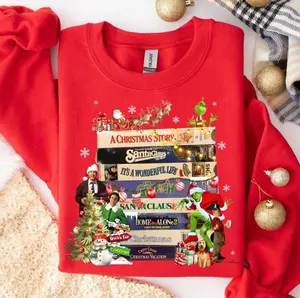 Vintage Christmas VHS Sweatshirts, Retro Christmas Movies Shirts, Christmas 90s Movies Sweater, Nostalgic Christmas VHS Movies Shirt,