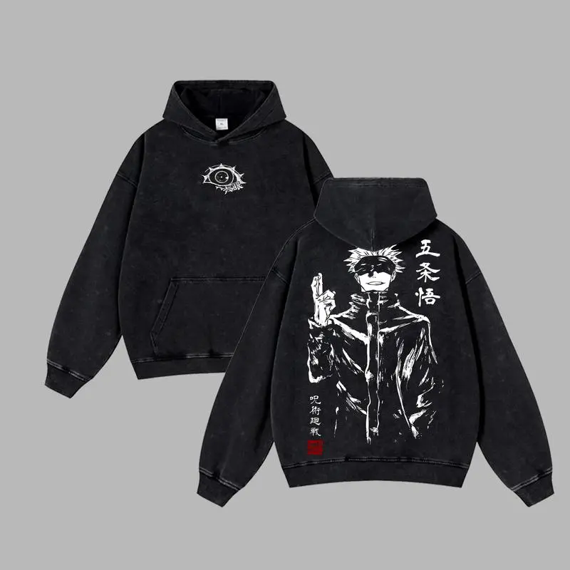 Gojo Satoru  Shibuya Incident Compilation & Culling Game Prelude Anime Retro Unisex Acid Washed T-Shirt, Hoodie, Oversized Unisex Anime Merch, Unisex Manga Apparel, Gift for Anime Fans, Anime graphic lover t-shirt graphic tees Top Streetwear