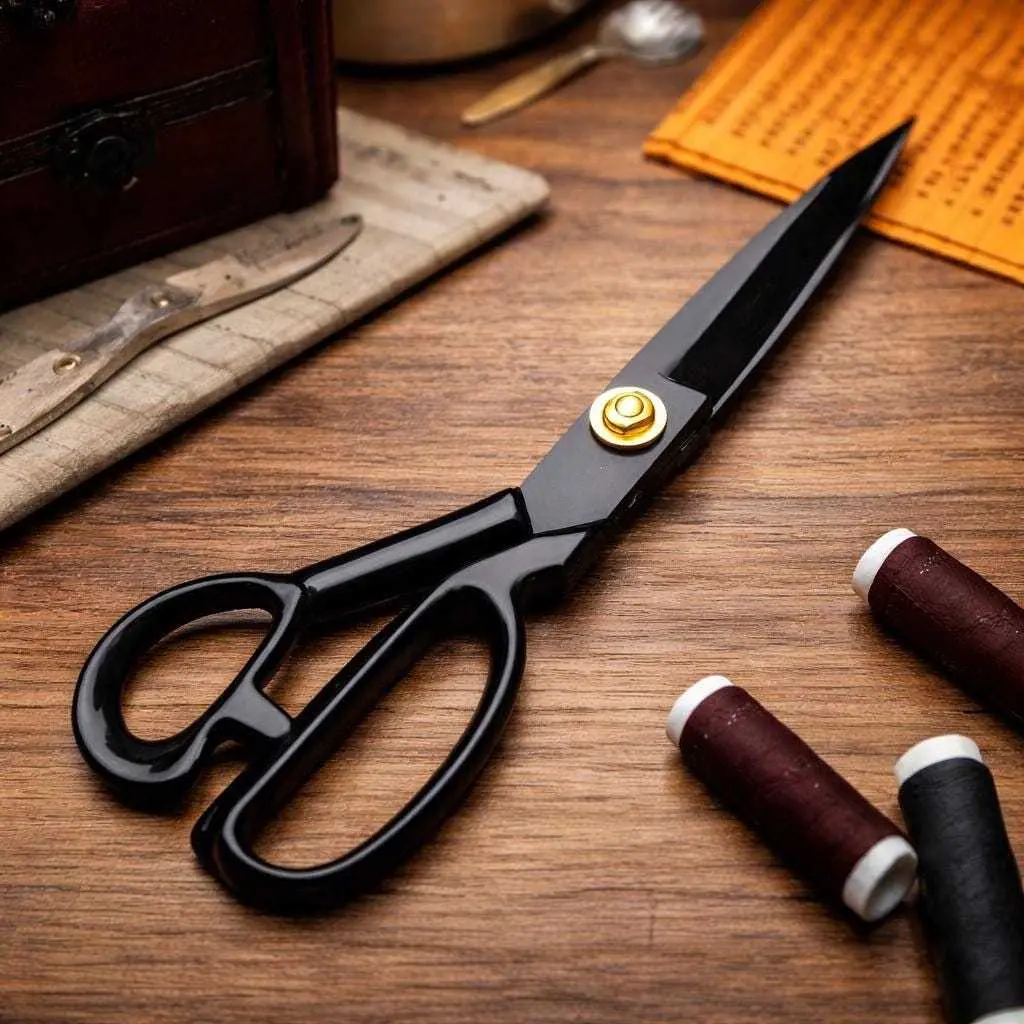 Heavy-Duty Fabric Scissors for Crafting Precision Cuts