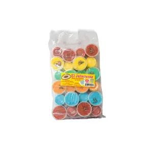 El Jaliscience Small Sweet and Sour Cups Tangy Mix with Salty Plum Center Perfect Snack for Sweet and Salty Flavor Lovers