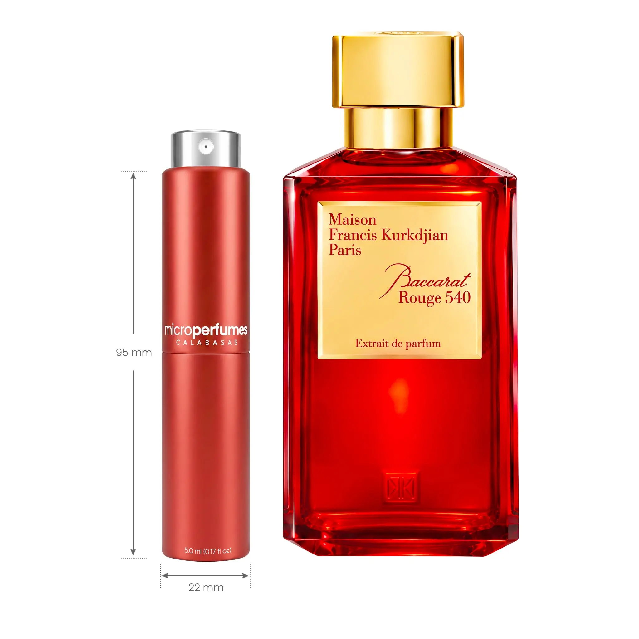Baccarat Rouge 540 Extrait Parfum by Maison Francis Kurkdjian - Travel Spray
