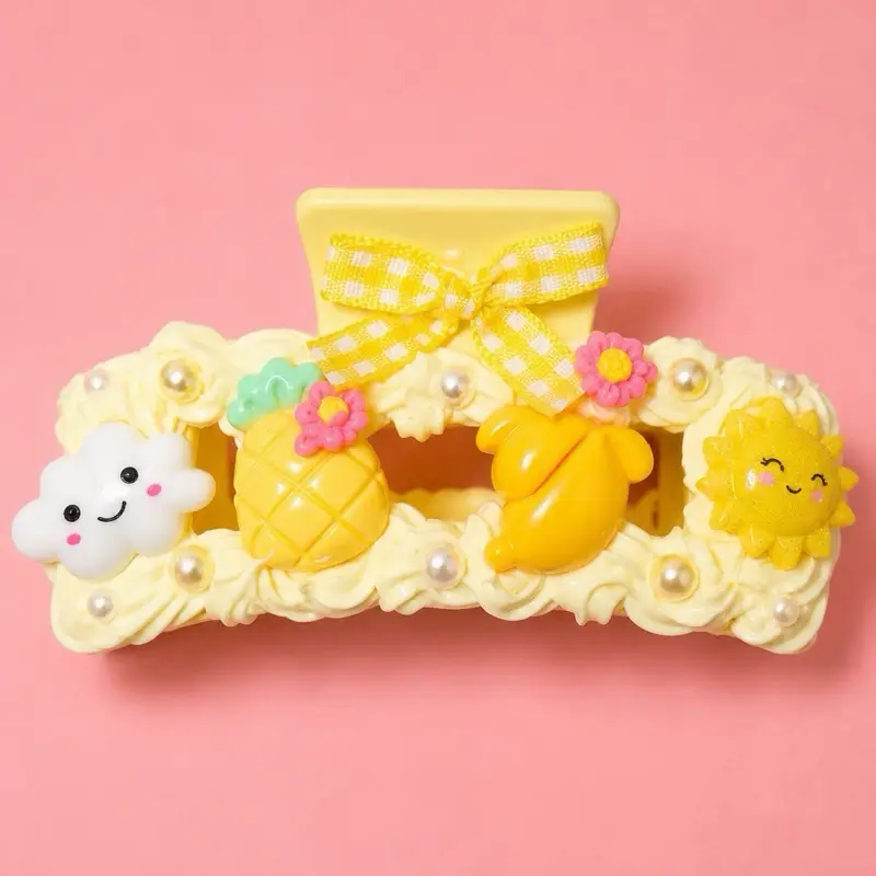 Sunny Days Handmade Decoden Claw Clip