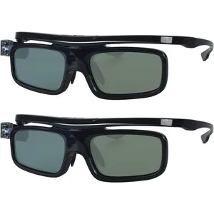 Glasses,  Shutter Rechargeable Eyewear for  DLP-Link Projectors Cocar Toumei - Pack of 2