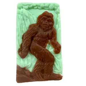 Bigfoot themed Bar of Soap: Sasquatch Soap, Plunk Soap Company, Novelty Soap. Gift Soap Body Care Body Wash Daily Glycerin Scented Skin Care