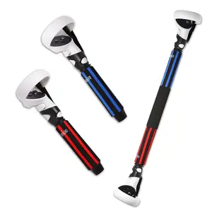VR  Handle Extension Grips for Oculus Quest 2 Controller,2 in 1 Multipurpose Long Arm/Dual Grip Accessories for Playing BeatSaber,Gorilla Tag and VR
