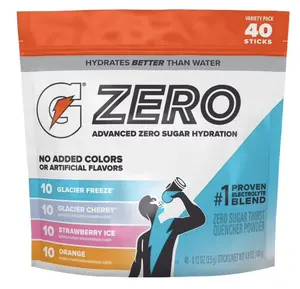 Gatorade G Zero Powder Variety Pack, 40 pk.