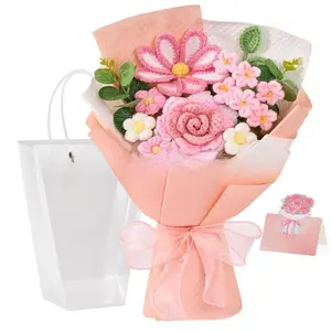Best-selling handmade knitted bouquets