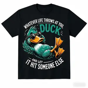 Funny Duck Graphic Tees Men Women Teens Funny Quote Gift T-Shirt