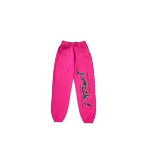 SP5DER Sweatpants “Punk” Pink