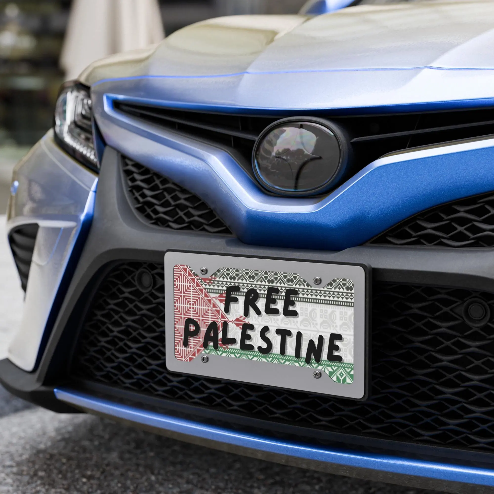 Free Palestine Vanity license plate Free Palestine Vanity license plate