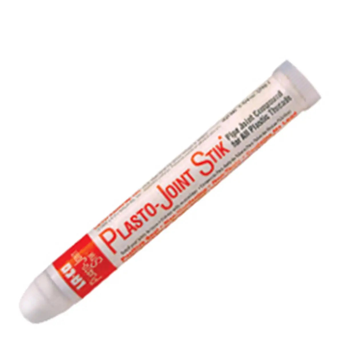 Laco Industries Plasto Joint Handheld Stick Pipe Thread Compound Paste - 5.5x1x1 in High-Pressure Sealing Practical Tool for Aquatic Fitness Equipment, Construction, Nylon-PVC-Cycolac-ABS Pipes