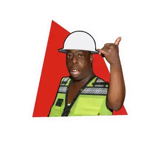 Beetlejuice Meme Sticker – Funny Hard Hat Vinyl Decal for Toolbox, Tumbler, Water Bottle, Construction or Laptop Decor