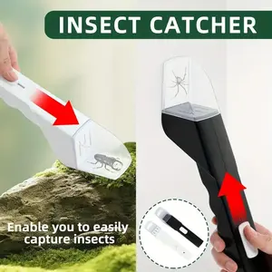 Portable Handheld Spider Catcher, Spider Catching Tool, Insect Catcher, Pest & Weed Control Tool for Home Garden, Home Supplies