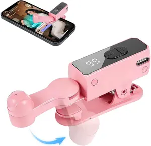 Rechargeable Auto Clicker for Smart Phone, Phone Screen Device Speed Clicker for iPhone iPad Apps, Fast Click Continuous Click for Tiktok, Live Broadcasts Likes, Lightning Deal