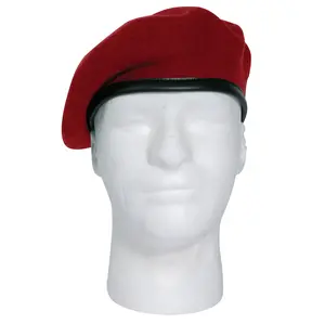 Rothco Wool Monty Beret (US, Alpha, Large, Red)