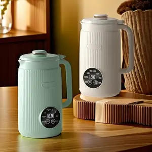 8-in-1 Automatic Soy Nut Milk Maker,40oz Soy Milk Maker for Homemade Almond,Oat,Soy Milk,Rice Paste,Complementary Food,Juice,Milk Maker Machine with Delay Start/Keep Warm/Self Clean/Boil Water (green)