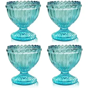 Easter Egg Cup for Soft or Hard Boiled Egg, Pack 4 Egg Holders for Breakfast Brunch, Kitchenware, Coastal Beach House Table Decoration