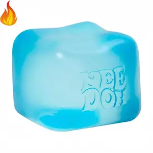 Ice Cube Water Drop Squeeze Toy,  Soft Squishy Fidget Toy in Blue Pink Purple, Rosy Stylish Sensory Stress Relief Ball,Relaxing Anxiety Reducing Hand Toy, Perfect Gift for All Ages