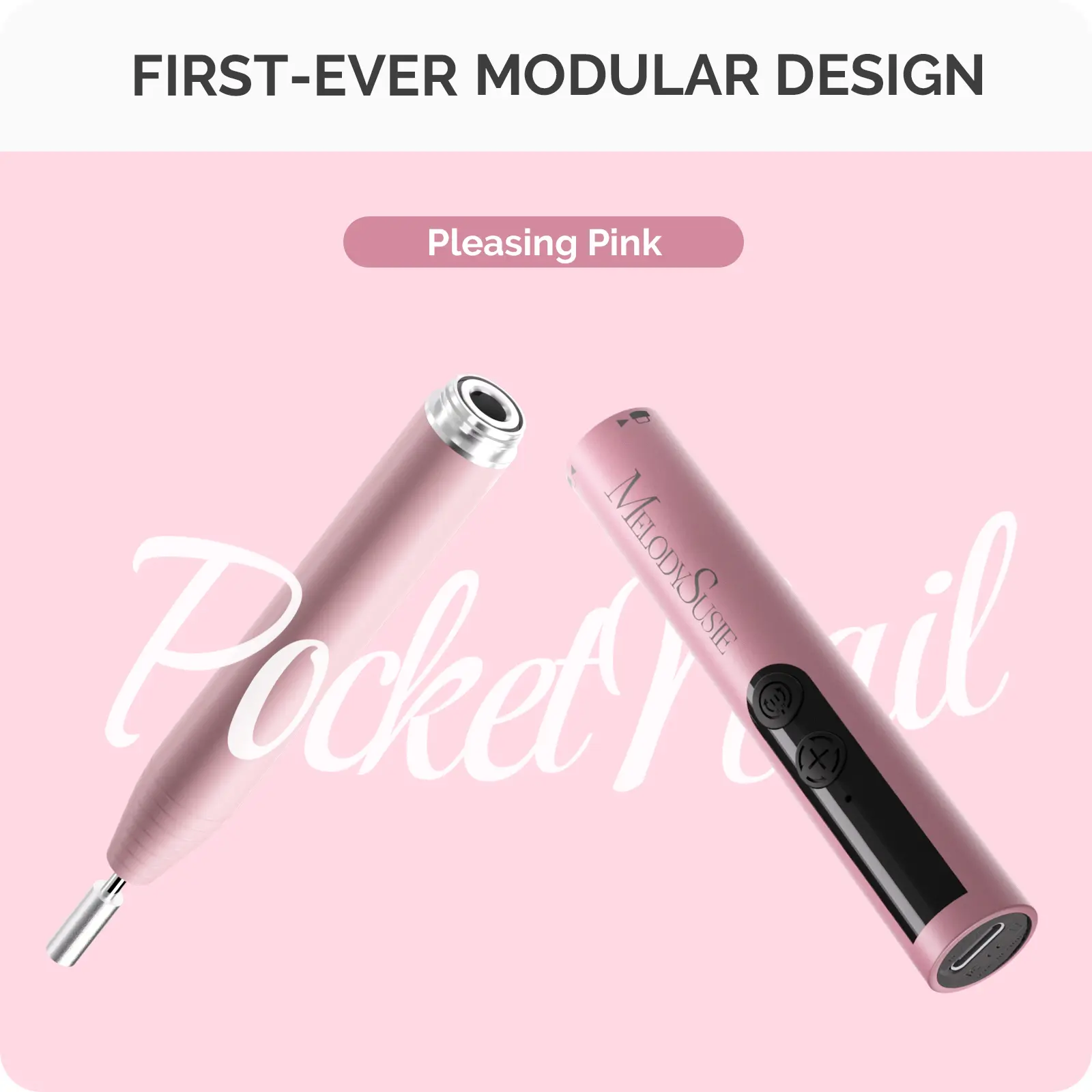 PC100GR Rechargeable Modular Version-Pleasing Pink