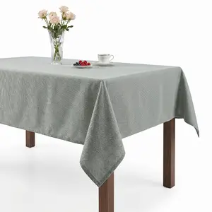 Sprite Jacquard Tablecloth  Teal
