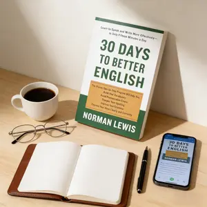 30 Days To Better English By Norman Lewis | Learn To Speak & Write Effectively in 15 Minutes A Day | English Learning Improvement Book