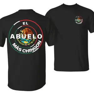 El Abuelo Más Chingón Shirt – Mexican Flag Grandpa Tee with Bold Patriotic Print, Perfect Gift for Latino Grandfather – tiktok shop store