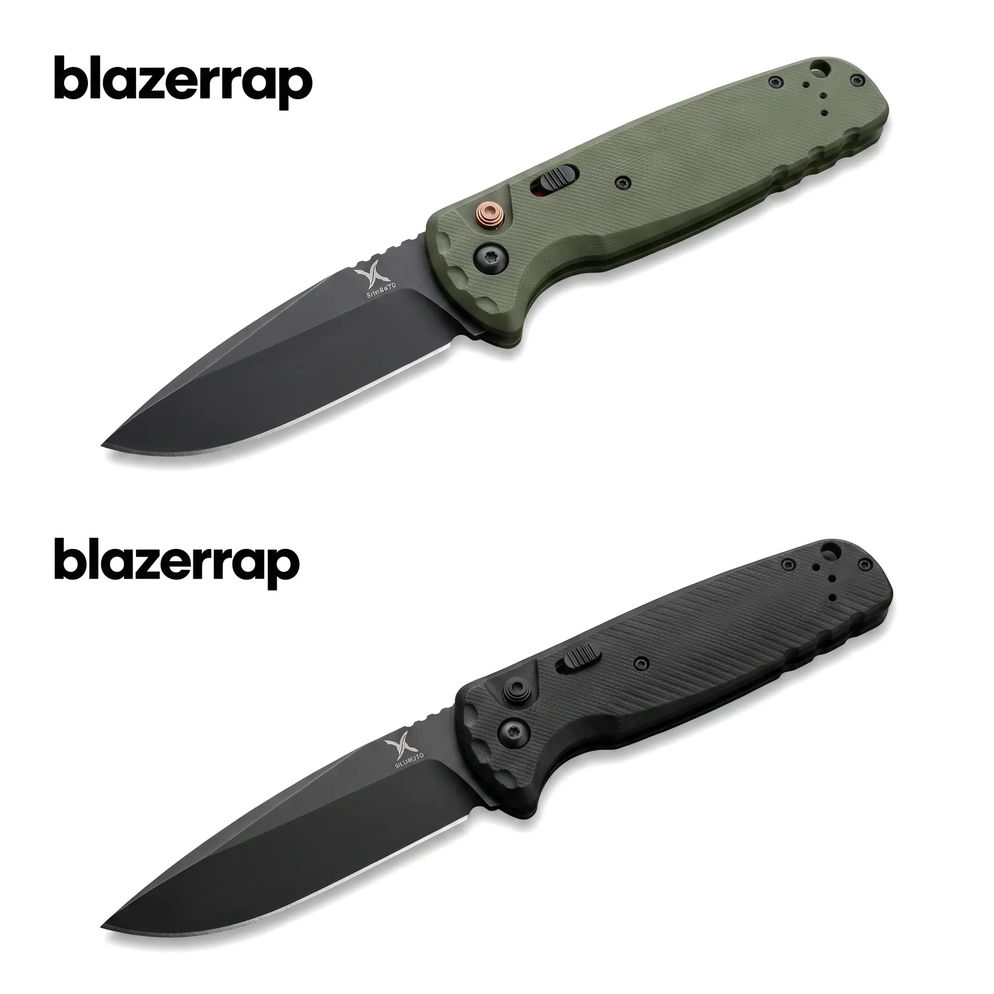 4300 Folding Pocket Knife, D2 Steel Blade G10 Handle EDC Tactical Knife, kitchen knife,Outdoor Camping Survival Utility Knife for Everyday Carry