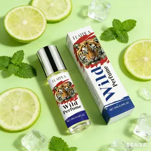 Men's Tigher Venom Perfume Oil 10ML - Alcohol-Free Eau De Parfum, Long Lasting Fresh Scent, Oriental Fruity and Floral Notes, Cologne, Daily Use Fragrance