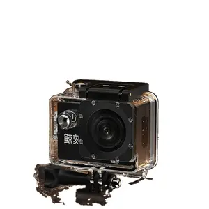 Action camera HD vlog camera for recording motorcycle rides, travel, helmet, and driving with waterproof case