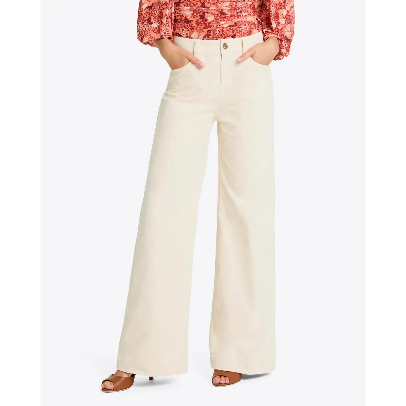 Flare Corduroy Pants in Stretch Corduroy